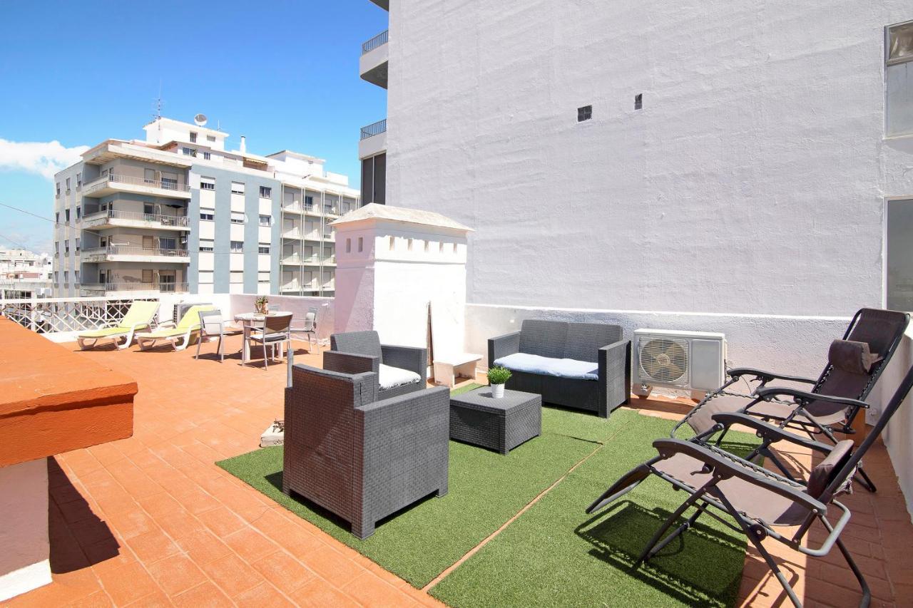Blue Ocean Rooftop Olhao Ngoại thất bức ảnh